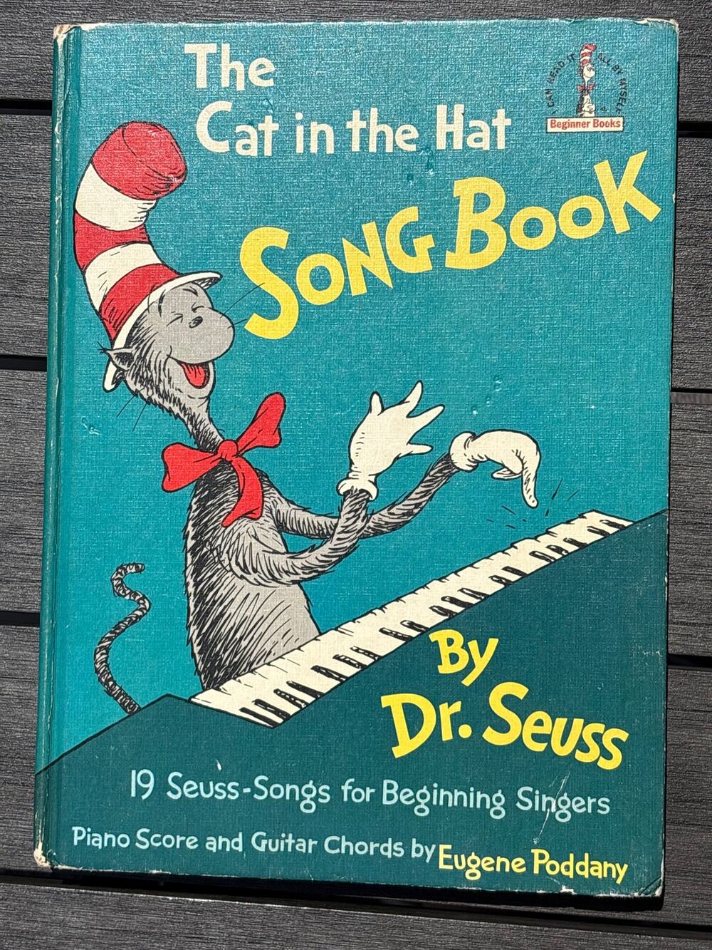 Vtg The Cat In The Hat Songbook Hardcover Edition Dr. Seuss 1967 1st print